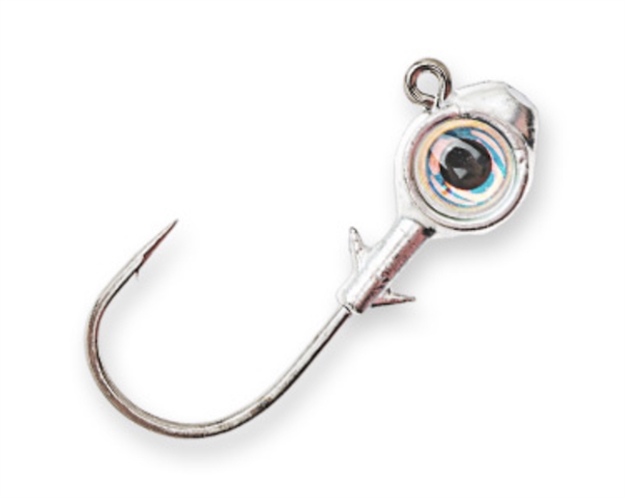 Picture of Z-Man Trout Eye Jigheads 1/4 OZ Pearl 3 Pack
