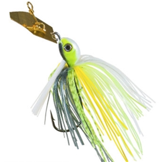 Picture of Z-Man Project Z Chatterbait Weedless 3/8 OZ Dark Green Pumpkin CBW-PZ38-10 879020000068