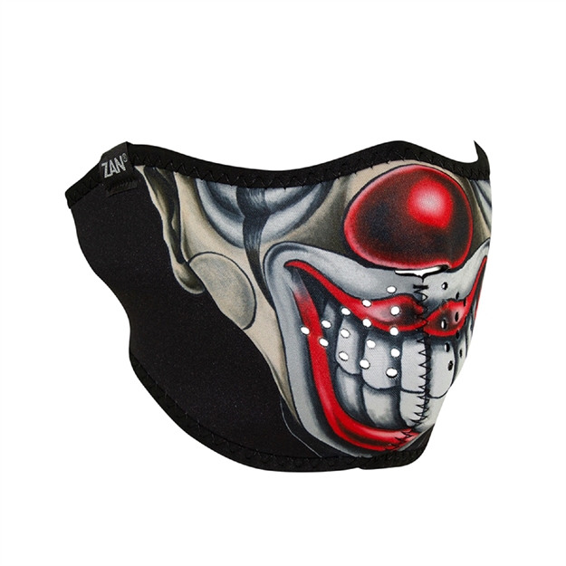 Picture of Zanheadgear Neoprene Half Face Mask Chicano Clown