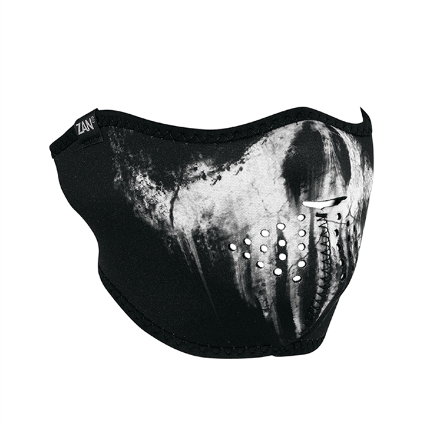 Picture of Zanheadgear Neoprene Half Face Mask Skull Ghost