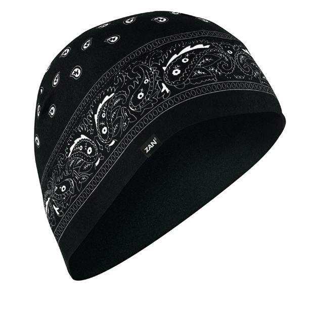 Picture of Zanheadgear Sportflex Beanie Black Paisley