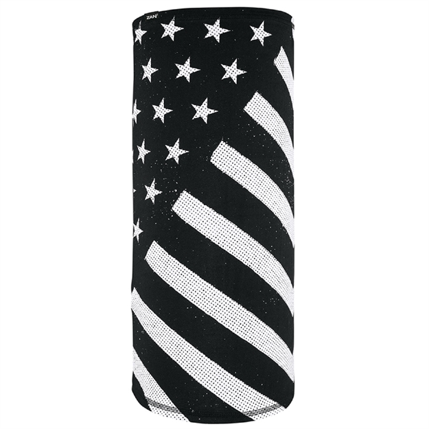Picture of Zanheadgear Sportflex Motley Tube Black And White Flag