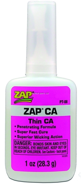 Picture of Zap CA Glue Pink-Label Thin CA 1Oz