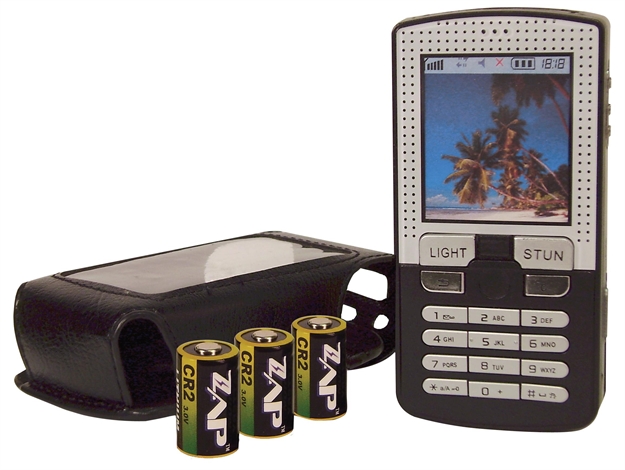 Picture of Zap Cpsg Cell Phone Stun Gun 1 Million Volts Black