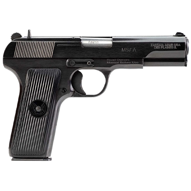 Picture of Zas M57a 7.62X25 4.5 Tokarev Blued 9Rd
