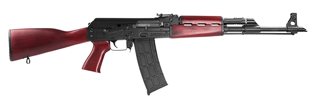 Picture of  Zastava Arms Usa Zr90556sr Pap M90  5.56X45mm Nato 18.25" 30+1, Black, Serbian Red Wood Furniture 685757098496