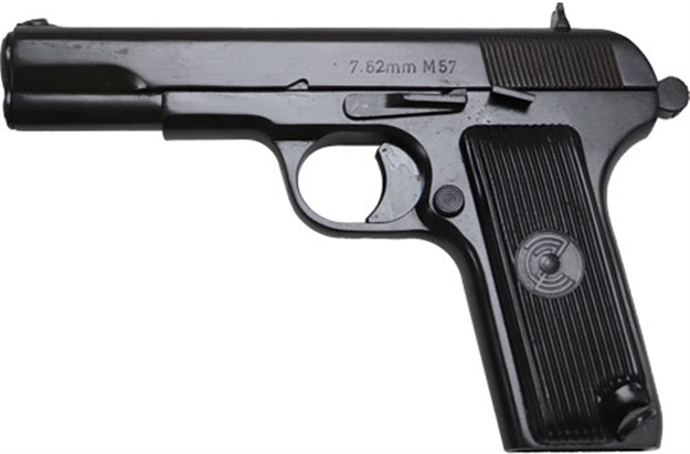 Picture of Zastava M57 Pistol 7.62X25 1-9Rd Blued Refurbished