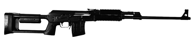 Picture of  Zastava Arms Usa Sr91762or M91  7.62X54mmr 10+1 24" Black Nitride Threaded Barrel, Black Anodized Steel Receiver W/Picatinny Rail, Black Synthetic Adjustable Stock