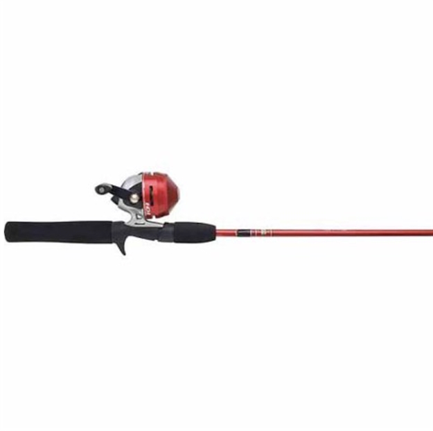 Picture of Zebco 101 Spincast Combo 5' 2Pc. Ml, Eva/Fiberglass, 2.6:1 Ratio, W/6# Line, Asst Colors 3Red/3Blue