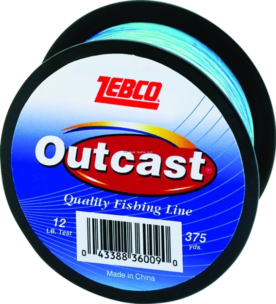 Picture of Zebco Outcast Mono 12Lb 375Yds Clear