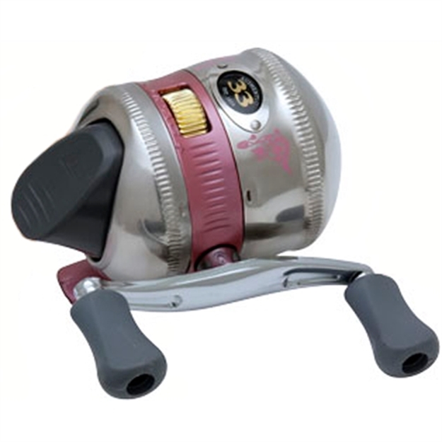 Picture of Zebco 33 Authentic Spincast Reel, Ambi, 1 Bb, 3.6:1 Ratio, Mono 10/100