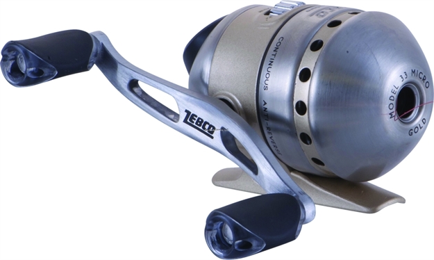 Picture of Zebco 33 Micro Gold Spincast Reel, Rh, 3 Bb, 4.3:1 Ratio, Mono 4