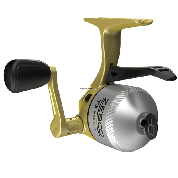 Picture of Zebco 33 Micro Gold Triggerspin Reel 4Lb Zebco Cajun Line