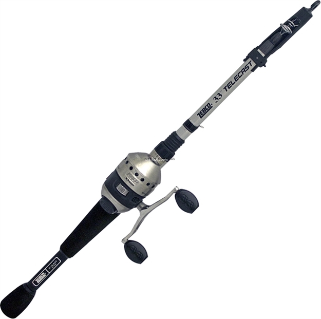 Picture of Zebco 33 Authentic Micro Trigger Spincast 5' Telescopic Combo Prespooled With 4#