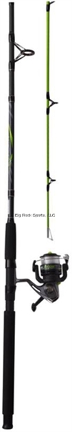 Picture of Zebco Big Cat 7' 2 PC MH Glass Spinnig Rod, Glow Tip