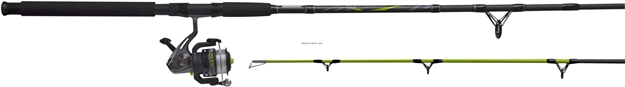 Picture of Zebco Big Cat Spinning Combo, SZ 50 Reel, 1 Brg, 7' 2Pc Glass, Glow Tip Rod, Spooled 15#