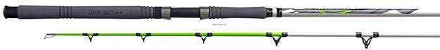Picture of Zebco Big Cat XT 7' 2 PC MH E-Glass Spinning Rod, Glow Tip
