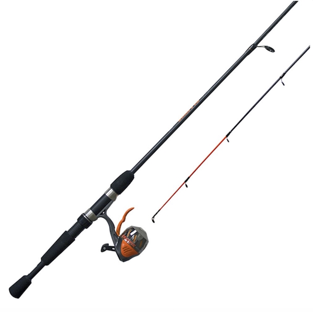 Picture of Zebco Crappie Fighter 6'6" Medium Light 2Pc Trigger Combo Prespooled With 6#