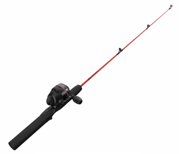 Picture of Zebco Dock Demon Red 30 IN 1 PC M Spincast Combo 6 LB Line