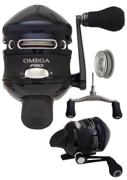 Picture of Zebco Omega Pro Spincast Reel, Ambi, 6Bb + Clutch, 3.4:1 Ratio, Mono 6/85