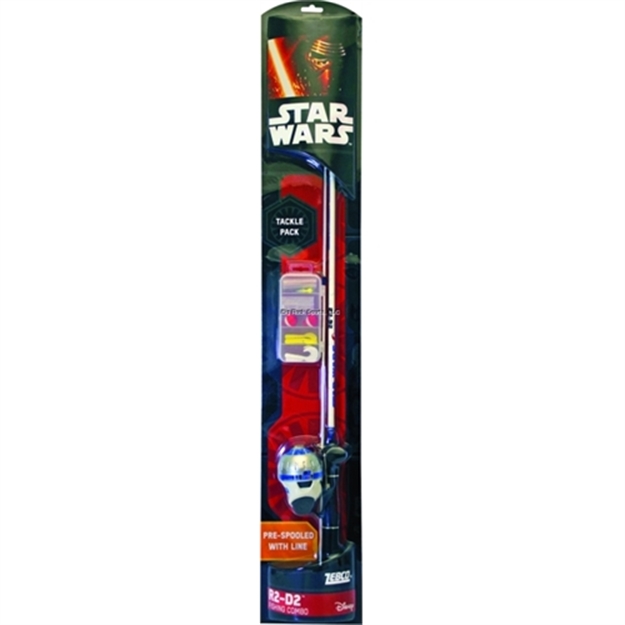 Picture of Zebco R2d2 Fishing Spincast Combo, 5'6, Pre-Spooled W/10# W/Tackle