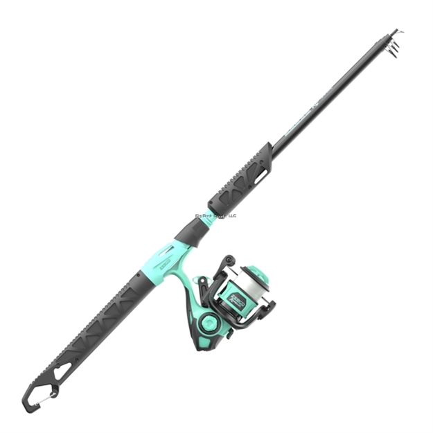 Picture of Zebco Rambler 5'3" Telescopic Spinning Combo,Med Action, 8 LB Line, Travel Ready