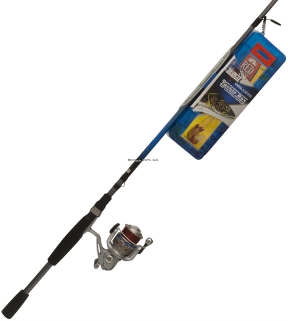 Picture of Zebco Ready Tackle Walleye Size 30 6'6" Medium Light 2Pc Spinning Combo