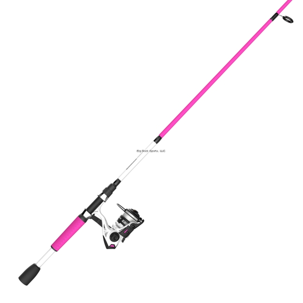 Picture of Zebco Roam Pink 20Sz 602Ml Spin Combo 8Lb Zebco Cajun Line