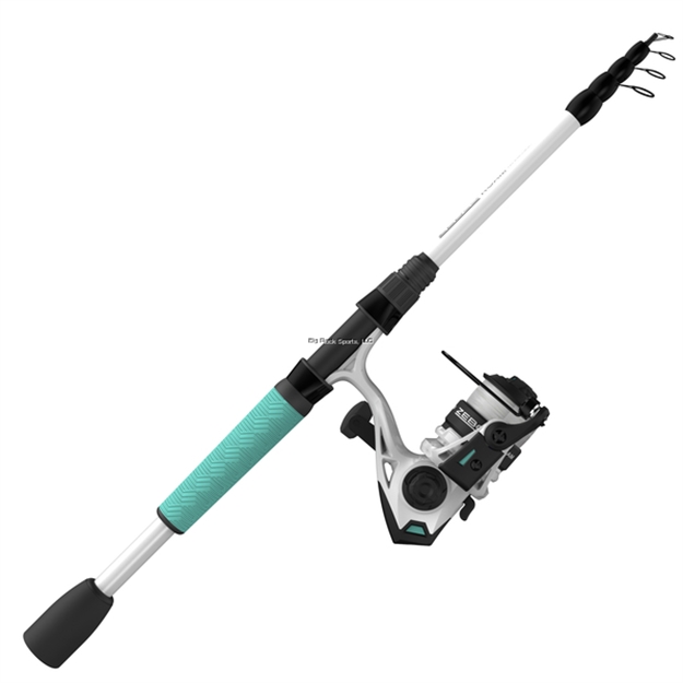 Picture of Zebco Roam Tele SZ 20 Spinning Combo,Seafoam,8 LB Line,6' Rod,Comfort Grip