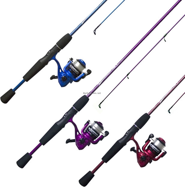 Picture of Zebco Slingshot Spinning Reel 6' Medium Light 2 Piece -2Rd/2Bl/1Pl 8#