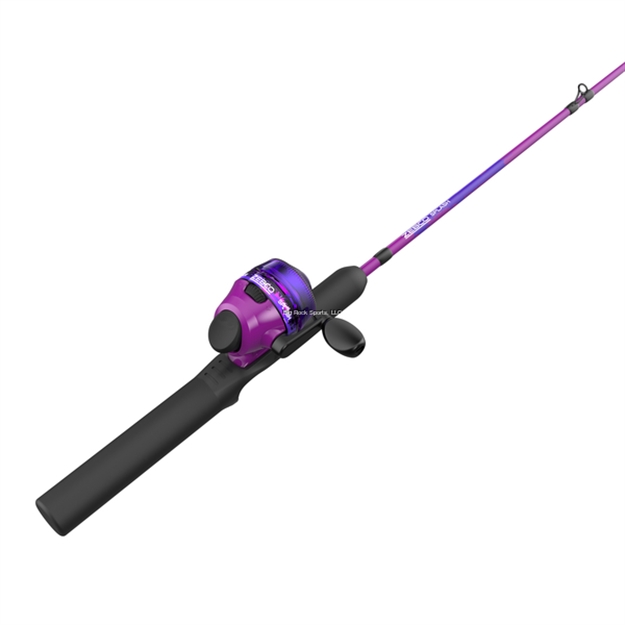 Picture of Zebco Splash JR Spincast Combo, Purple,6 LB Line,Tangle Fee Tip, 4' 2 PC Rod