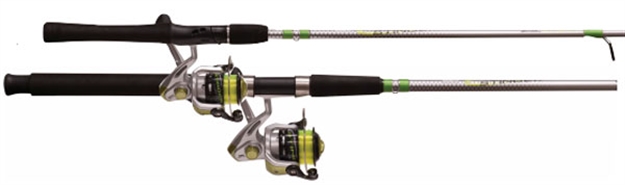 Picture of Zebco Stinger Spin Combo, 60-Sz Reel, With Line, 1Bb, 5.1:1, Graphite Spool, 170/20, 8', MH