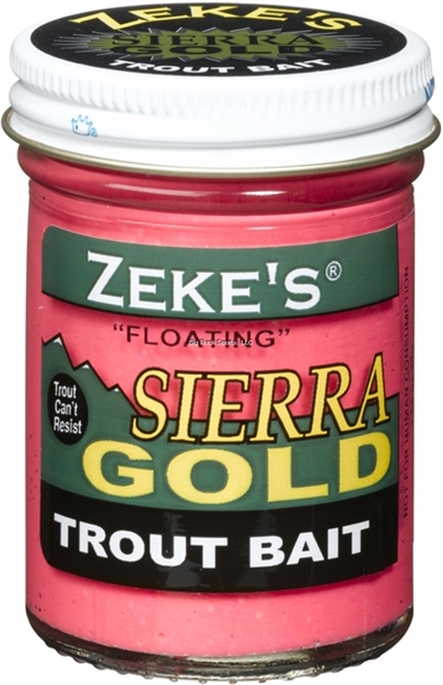 Picture of Zeke's Sierra Gold Floating Trout Bait, Jar, Pnk