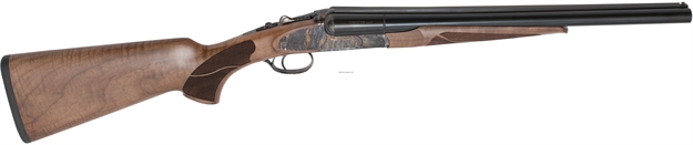 Picture of Zenith Tedna C20t Excellence Coach Side BY Side Shotgun, 20 Guage, 18.5" Bbl, Walnut Case Hardened, Rubber Butt Plate
