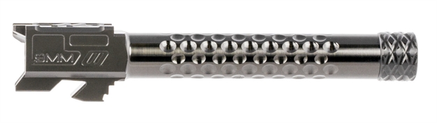 Picture of Zev Bbl17optthdlc Optimized Match  9Mm Luger Glock 17 Gen 1-4 Black Dlc Threaded