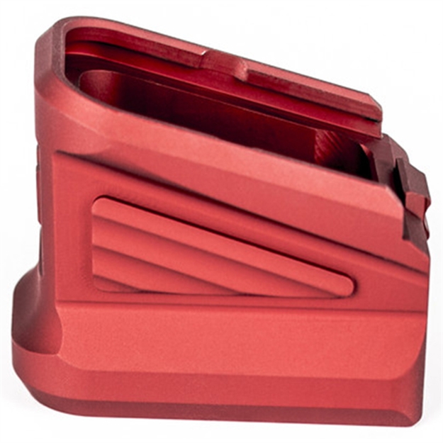 Picture of Zev Technologies +5 Extensions For Glock Oem 17Rd Magazines Red BPAD-EXT-GLK-5-R