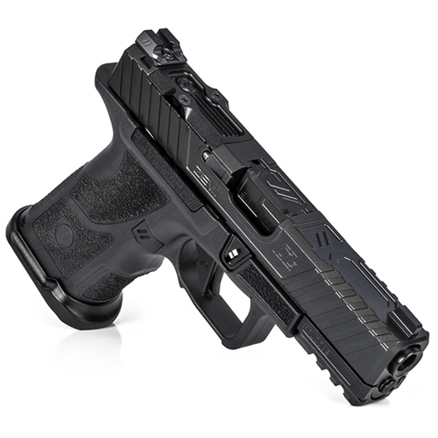 Picture of Zev Oz9ccptbbns Oz9 Compact 9Mm Luger 19+1 Black Polymer Grip Night Sights