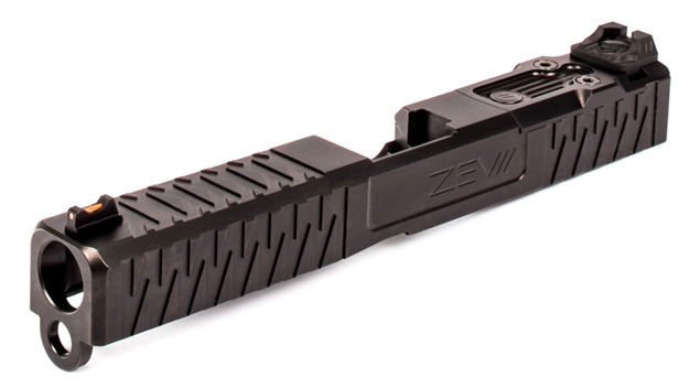 Picture of Zev Technologies Z17 Enhanced Socom Black 3Rd Gen Stripped Slide With Rmr Cover Plate