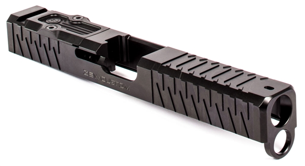 Picture of Zev Technologies Z17 Enhanced Socom Black 4Th Gen Stripped Slide With Rmr Cover Plate