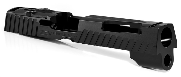 Picture of Zev Sldz320xfulloctanermrd Octane Z320 Xfull Slide Sig P320 X-Full Black Dlc 17-4 Stainless Steel