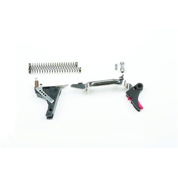 Picture of Zev Technologies Adj. Fulcrum Trigger Drop-In Kit, 3Rd Gen SF And 4Th Gen, 10Mm, Blk/Red