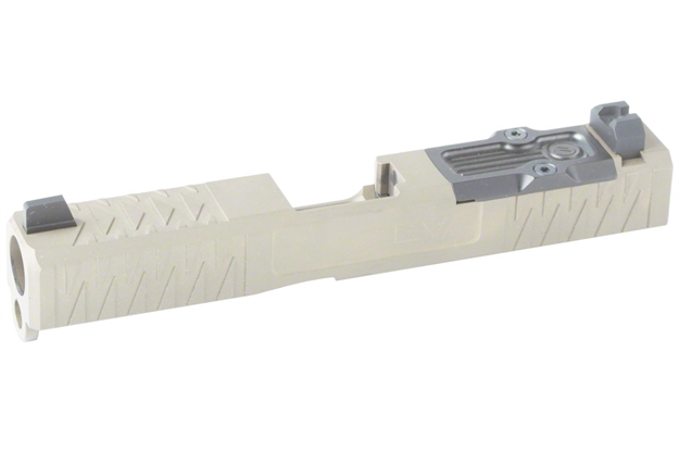 Picture of Zev Technologies Hexcut Grey G19 Absolute Cowitness With Rmr Cover Plate Sld.Kit-Z19-4G-Hex-Rmr-Gry