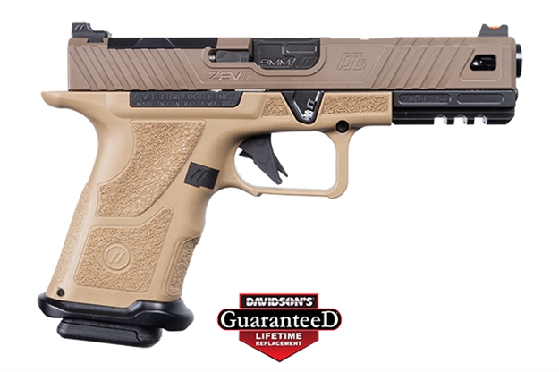 Picture of Zev Technologies Oz9 Covert 9Mm Fde Grip Black Bbl