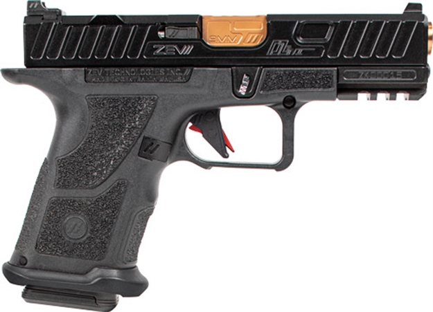 Picture of Zev Technologies Oz9c Elite Hypercomp V2 9Mm Black/Bronze 10Rd Mag OZ9-V2-E-C-X-HYP-LC 811338038548