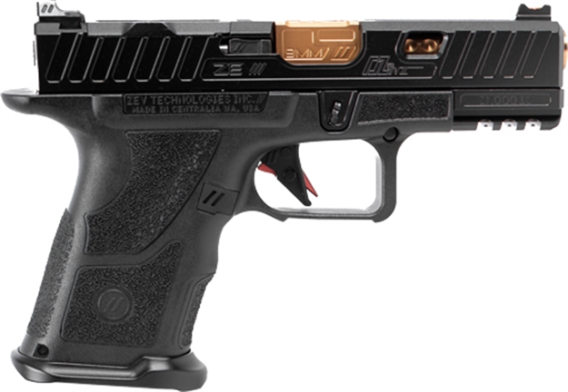 Picture of Zev Technologies Oz9v2 Elite Compact Pistol 9Mm 15Rd Black/Bronze OZ9-V2-E-C 811338039002