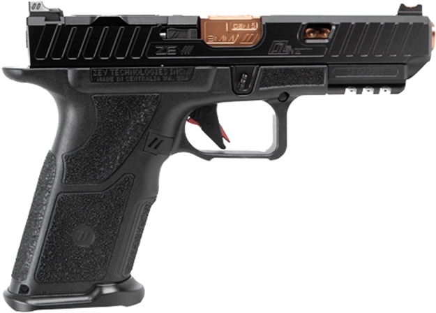 Picture of Zev Technologies Oz9v2 Elite Pistol Full Length Slide 9Mm 17Rd Blk/Brz OZ9-V2-E-F-X
