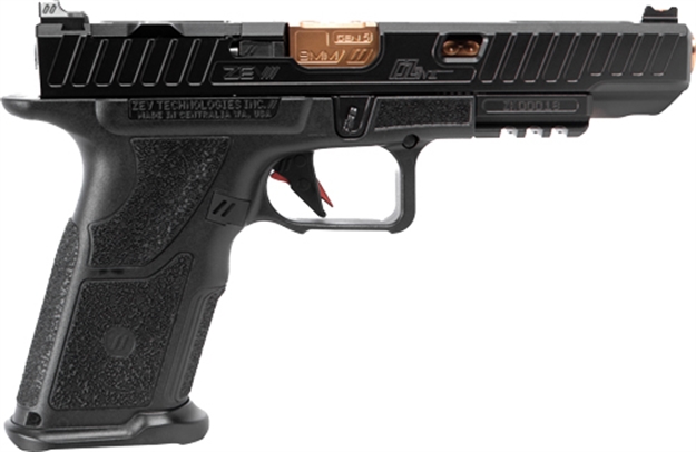 Picture of Zev Technologies Oz9v2 Elite Pistol Long Slide 9Mm 17Rd Black/Bronze OZ9-V2-E-L-X 811338039095