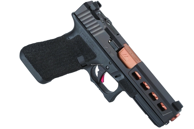 Picture of Zev Technologies Semi Auto Pistol 9Mm 4.49" 17Rd Bronze Barrel Gun.Mod-3G-G17-Dfly-Rmr-Cw.Abs-Dlc