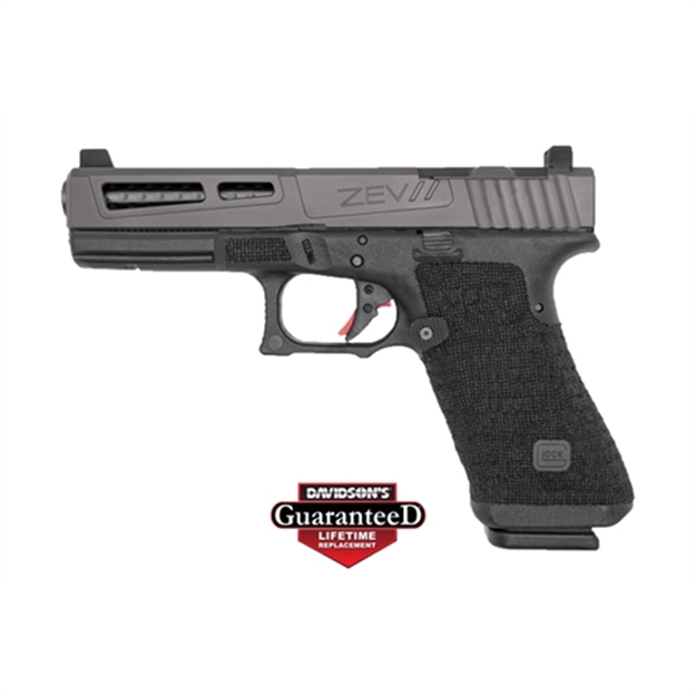 Picture of Zev Technologies Semi Auto Pistol 9Mm Prizefighter Gray 4.49" 17Rd Black Barrel