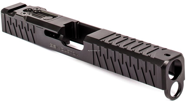 Picture of Zev Technologies Z17 Enhanced Socom Black 4Th Gen Stripped Slide With Dpp Cover Plate